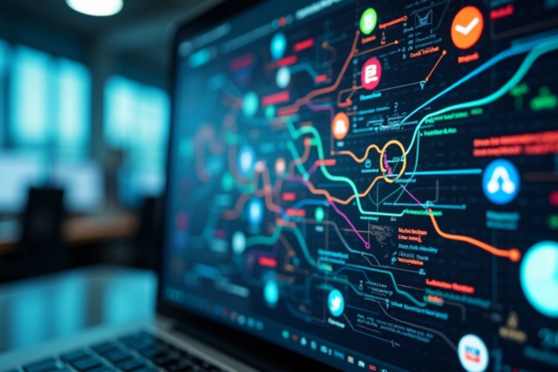 imagem que represente a a integração de canais digitais